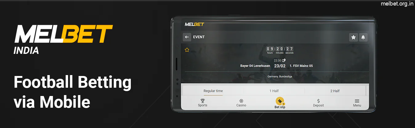 India Users Can Bet on Football Using Convenient Mobile Application